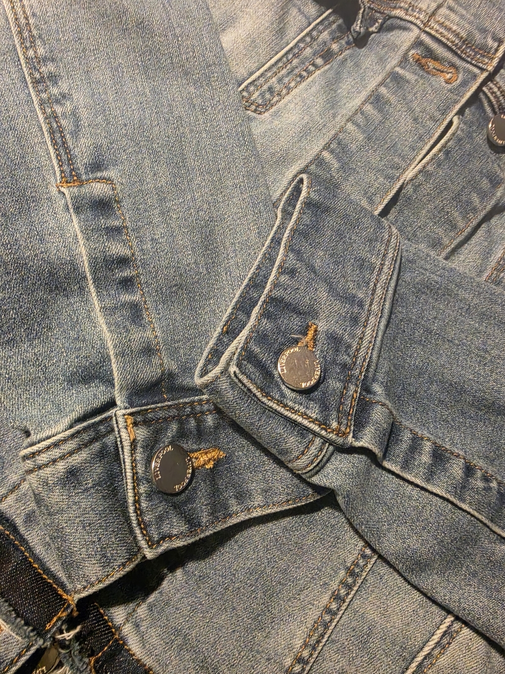 Liverpool Blue Denim Jean Jacket - Picture 11 of 13